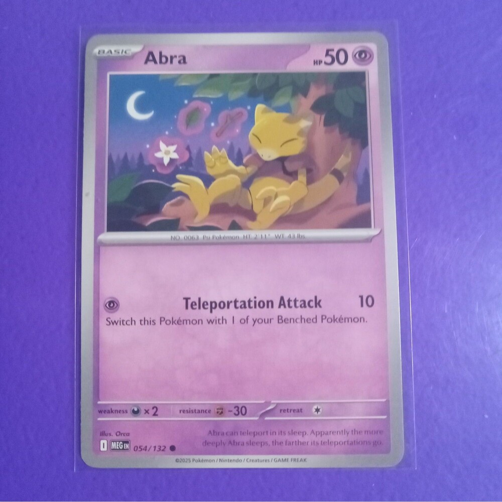Abra 054/132 Me01: Mega Evolution Regular